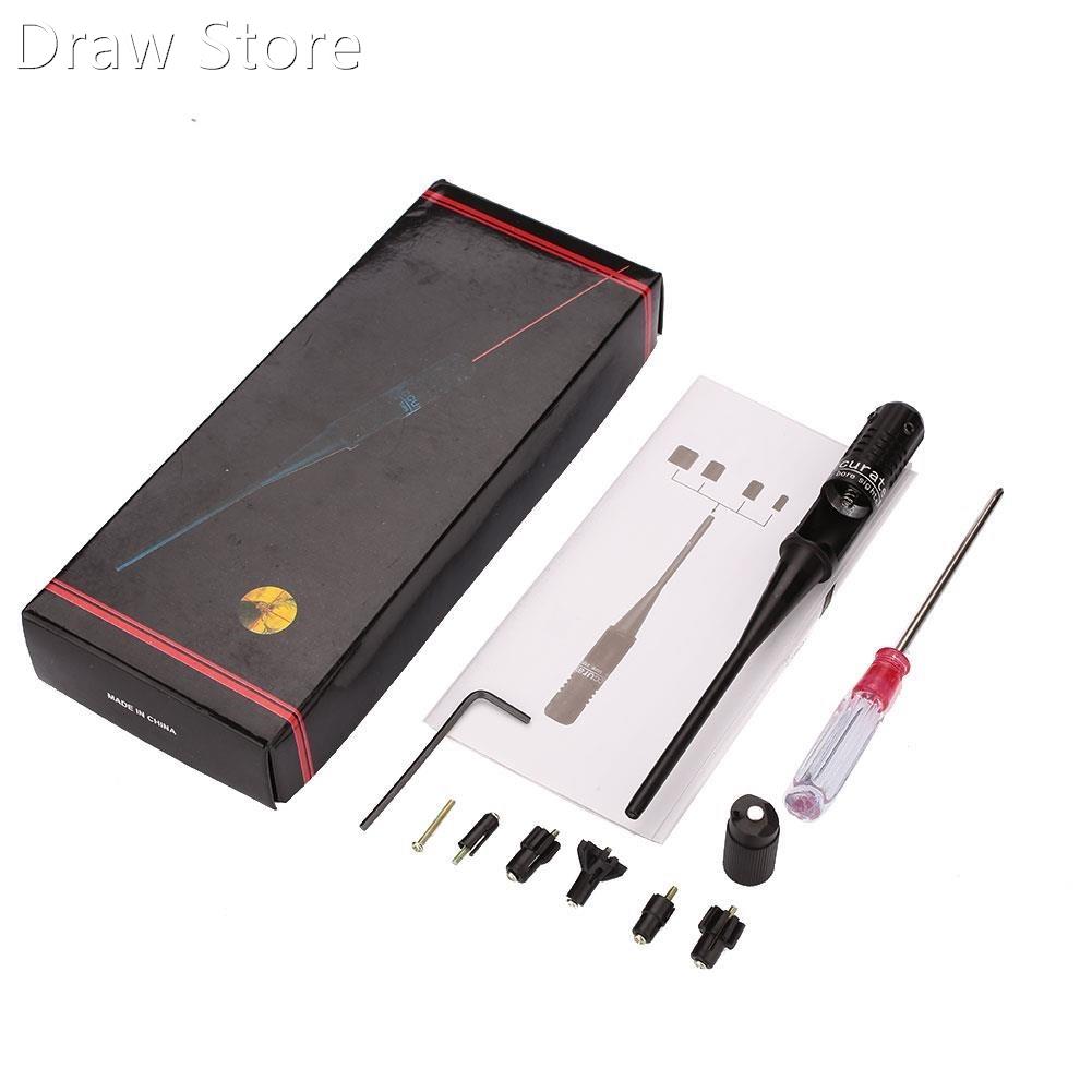 Red Dot Laser Boresighter Bore Sighter Kit for Hunting .22 t