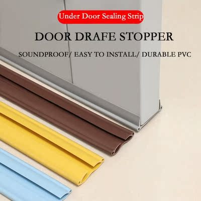 96cm Door Bottom Sealing Strip Under Door Draft Stopper Home