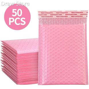 50PCS Bubble Mailers Padded Envelopes Lined Poly Mailer 5 Si