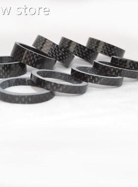 0pcs 3K Carbon Fibr bicycleH eea1dset1 Stem Spacer MTB 28.6