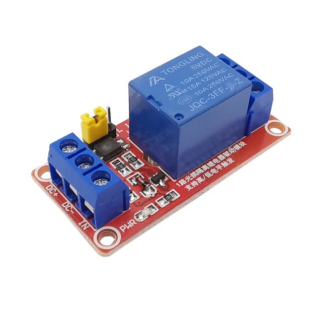 1Pcs DC 5V One Channel Relay Module with Optocoupler Shield