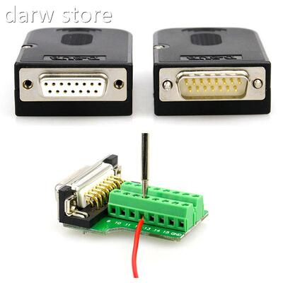 DB15 Conne1 ctor D SBBreakout Adapter Male 15i Pn UPort Term
