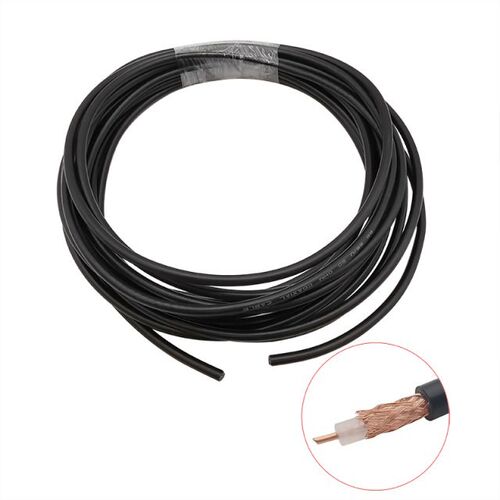 RG58 50 ohm RF Coaxial Cable Black RG-58 RG58U Coax Pigtail