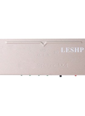 Black LESHP HDMI-compatible 1.4V Splitter Distribuidor Divis
