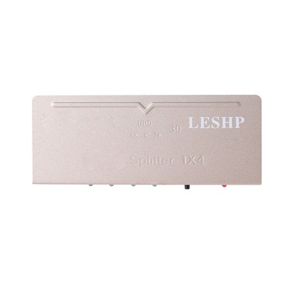 Black LESHP HDMI-compatible 1.4V Splitter Distribuidor Divis