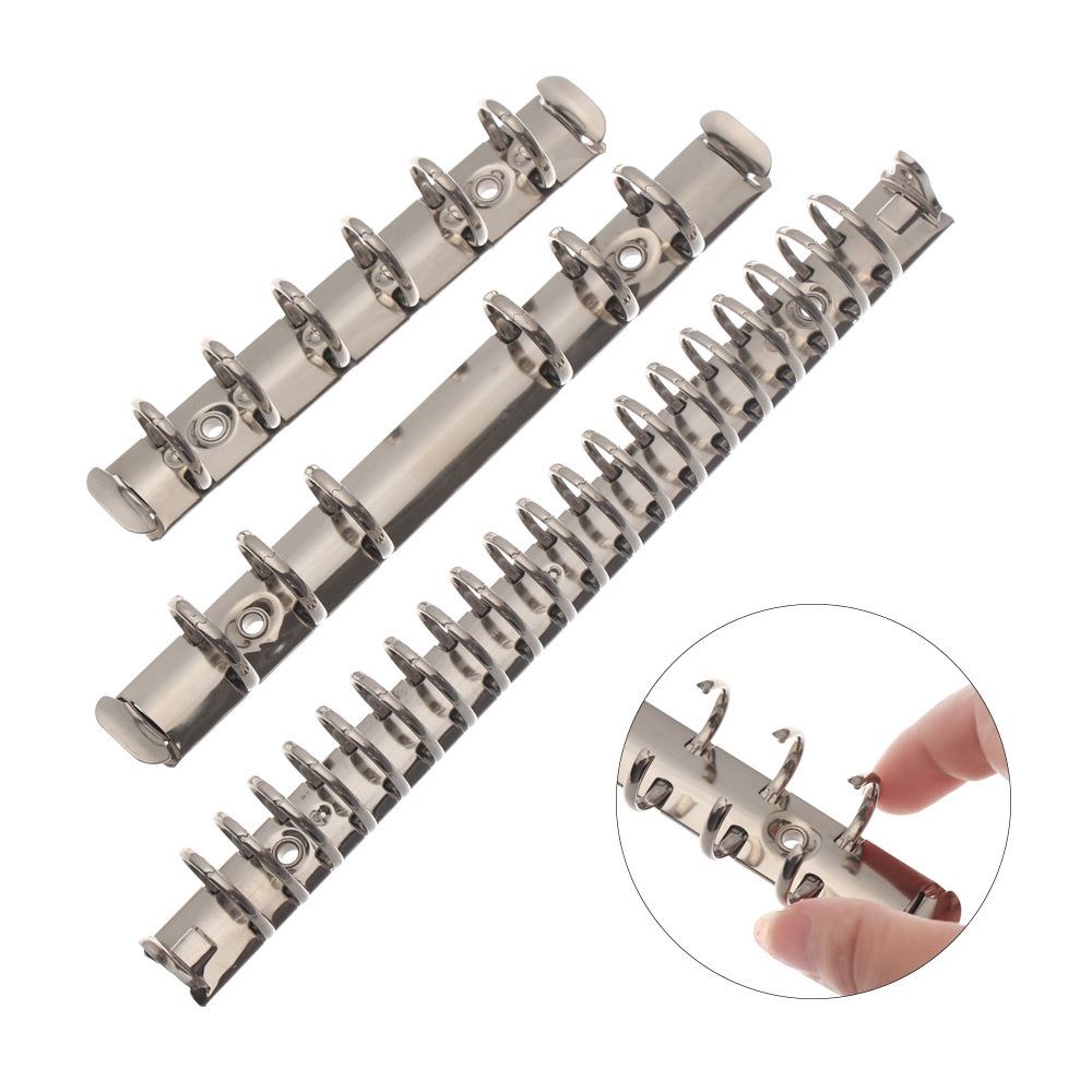 A4/B5/A5/A6/A7 Metal Spiral Rings Binder Clip File Folder Lo