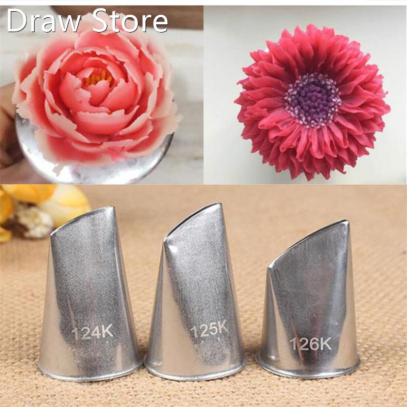 Austin Rose Petals Stainless Steel Icing Piping Nozzles Kitc