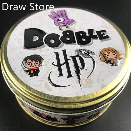 spot it and dobble Harried card game table For Dobbles Kids