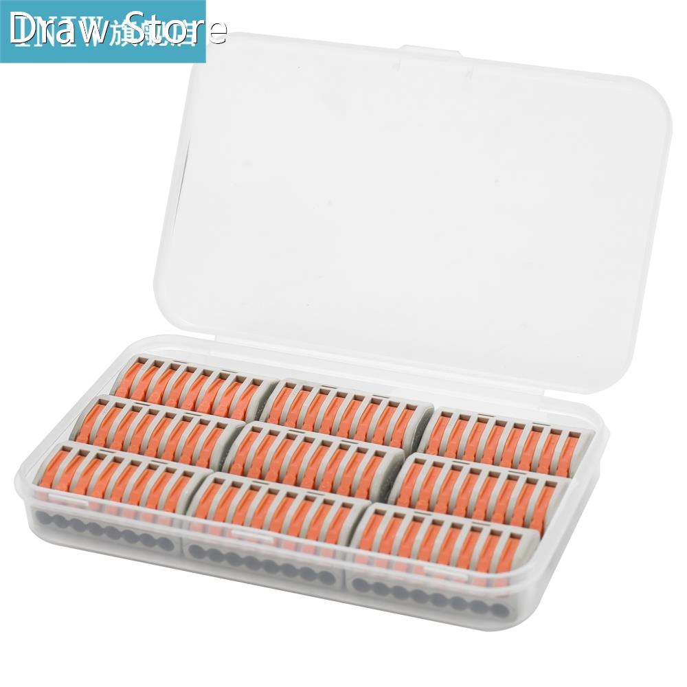 9pcs 8-Way Electric Wire Connectors Flame Retardant Cable Co