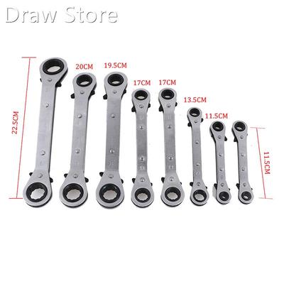 Double Ratchet Wrench Metric Offset Torque Wrench Set Spanne