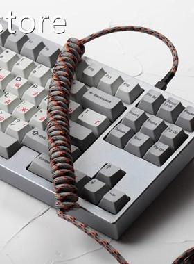 nylo1 coiledCablne wire Mechani cal Keyboa rdGH60 USB cable