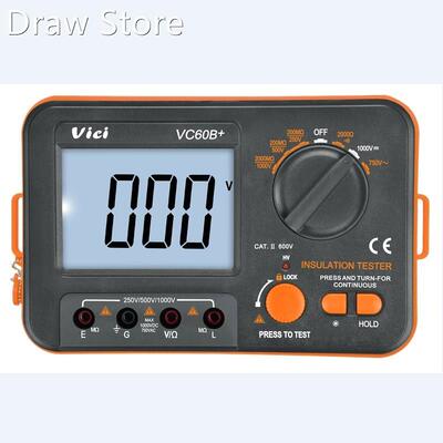 VC60B+ Digital Insulation Resistance Tester VICI Megger MegO