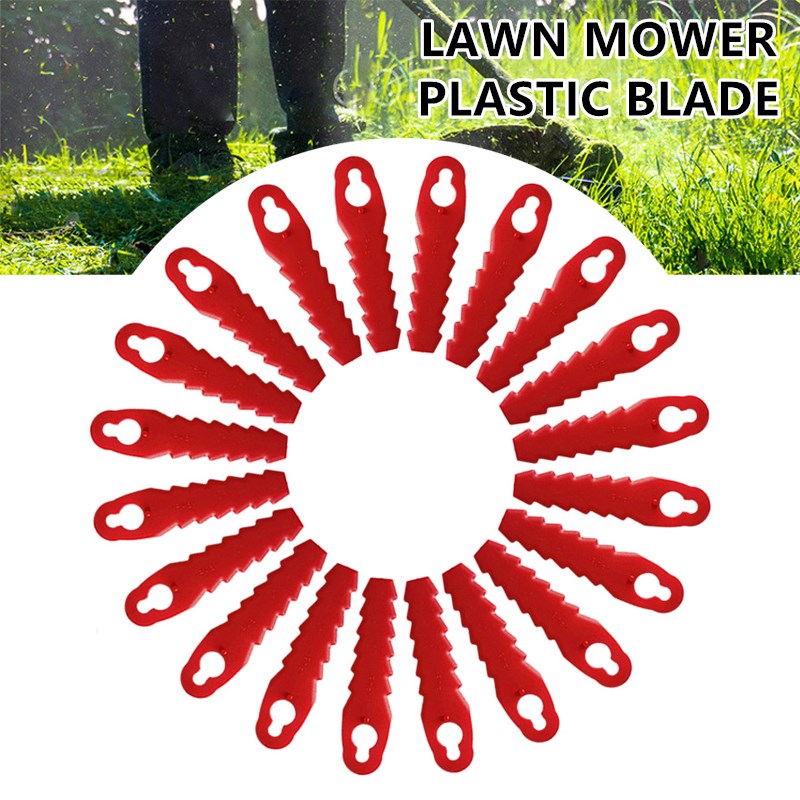 100 Pcs/set Of Grass Trimmer Blade Grass Cutter Trimmer Spar