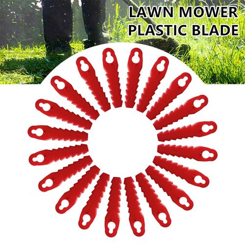 100 Pcs/set Of Grass Trimmer Blade Grass Cutter Trimmer Spar