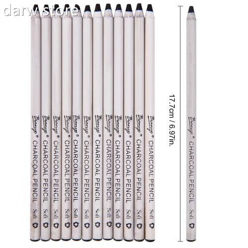 Bianyo CQuality 12Pcs oSoft harcal Pencil St Wood 1Blaeck Ar