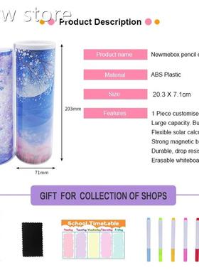 ByGir ls Teenag1pe Peoncil Case Stand U Tranparent Statione