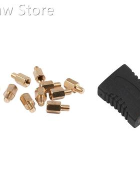 10 Pcs PC PCB Motherboard Brass Standoff Hexagonal Spacer M3