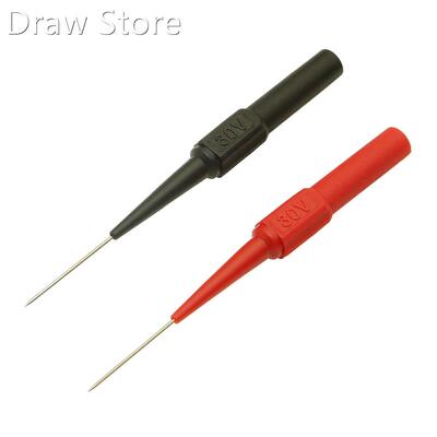 2pcs Insulation Piercing Needle Non-destructive Multimeter T