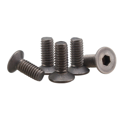 10PCS M2 M3 Hexagon Socket Flat Countersunk Head Screws Tita