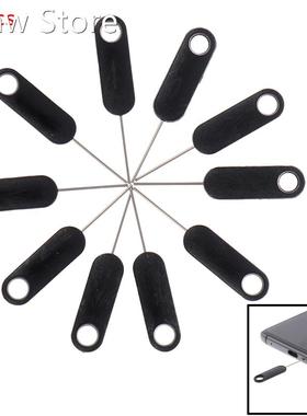 10Pcs Universal SIM Card Tray Pin Ejecting Removal Needle Op