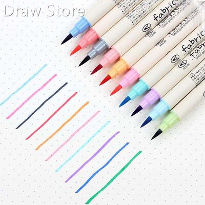 10PCSlot Fineliner SoFt BruSh Pen Art Colored MArker PenS S