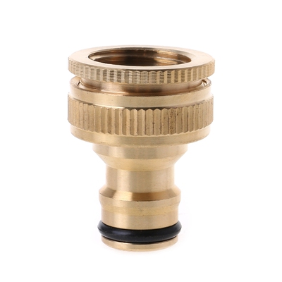 Brass Hose Tap Connector 4/6 Washing Machine Garden Irrigati