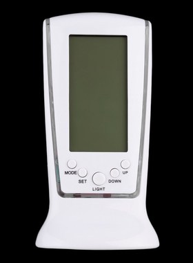 Hot Search Modern Square LCD Digital Alarm Clock Calender LE