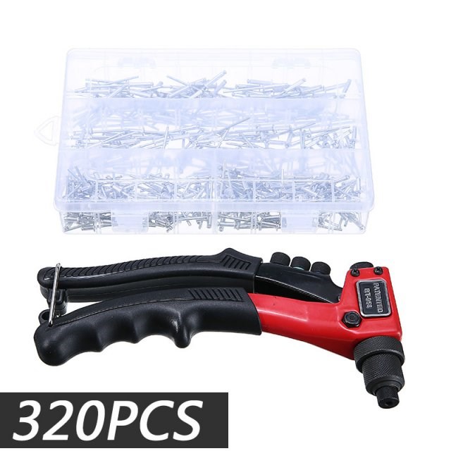 Household Repair Tools Pro Blind Rivet Tong with 320pcs Blin