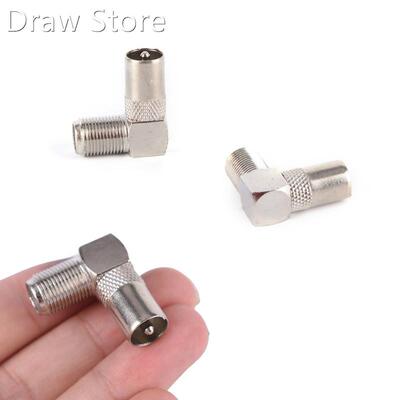 One Or 2pcs Aluminium Alloy 90 Degree Right Angled TV Aerial