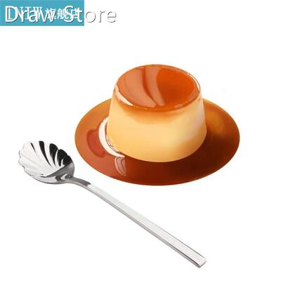 8-Piece Stainless Steel Shell Coffee Spoons Tea Spoon Desser