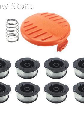 Mower Replacement Kit, Grass Rope Inserted Into the Machine