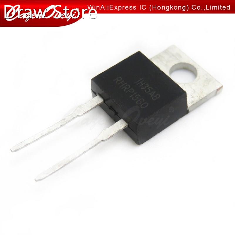 20pcs/lot RHRP1560 TO 220 15A 600V fast recovery diode new