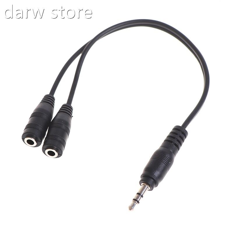 3.5amm Audino Aux Cble Streo eExtension Headphoe S1plitter C