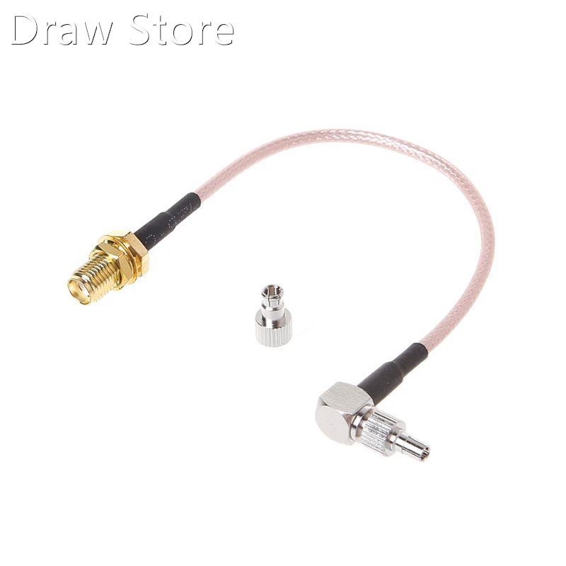 SMA Female To CRC9/TS9 Dual Connector RF Coaxial Adapter RG3
