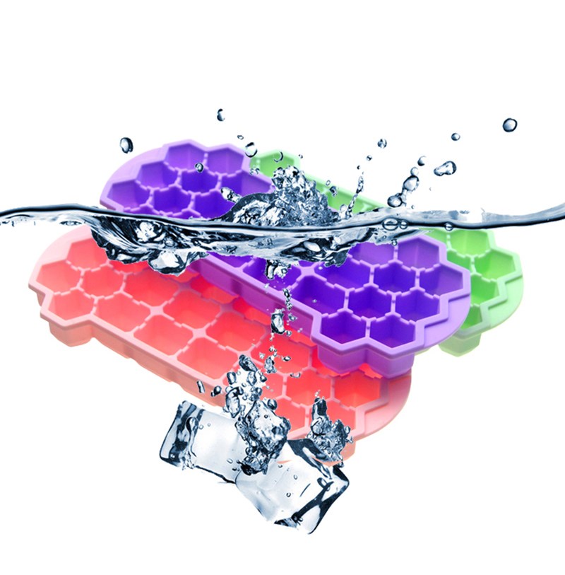 Kitchen Accessories Ice Tray With Cover Ice Cube Tray Ice Cu