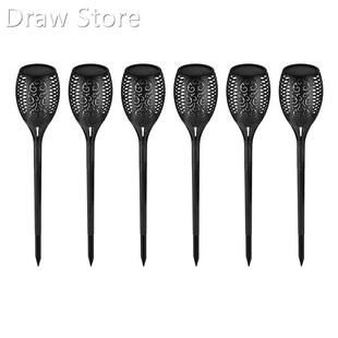 6PCS Solar Outdoor Garden Street Lights, Sidewalks, Yards, L