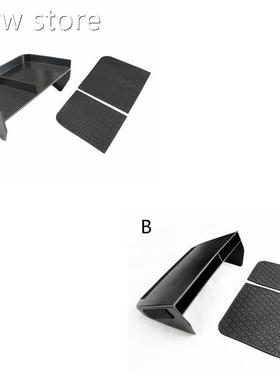 Plastic Blck Console St orage GloveBox Holder Tray 1cps1 aor