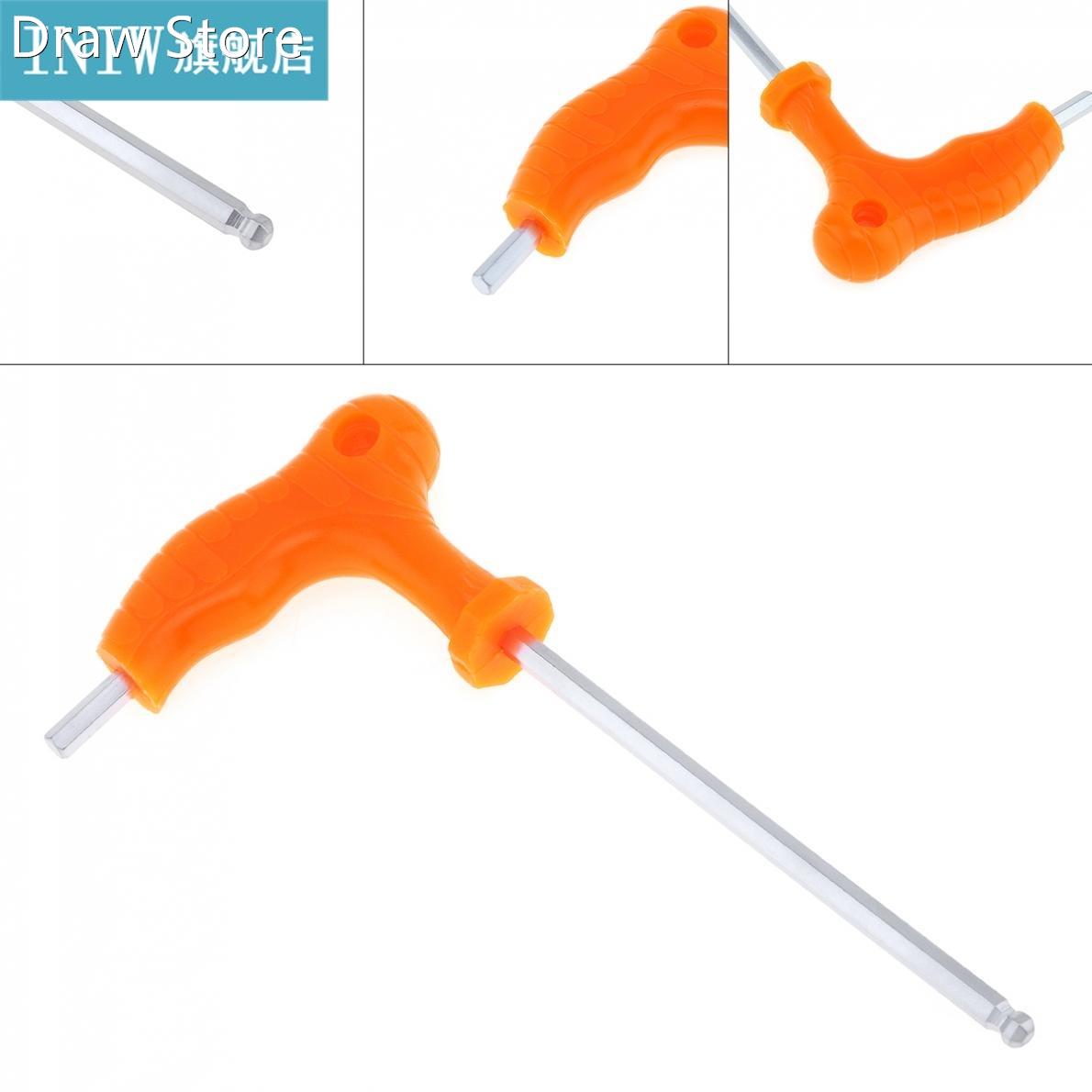 3mm 4mm 5mm 6mm 8mm T-type Crutch Allen Wrench Hand Tool wit