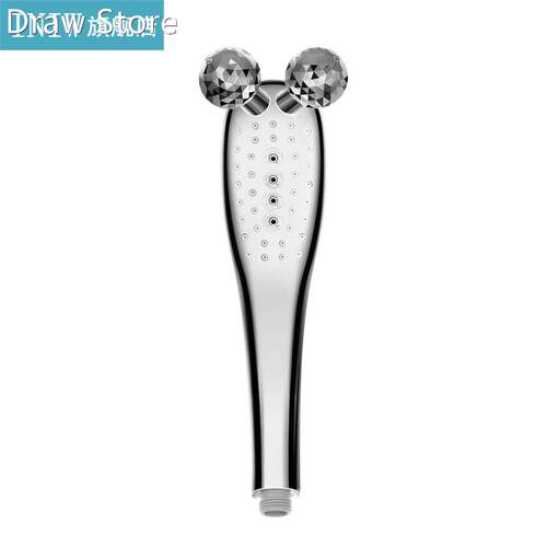 Massaging Ball Bath Shower Head High Pressure Adjustable Jet