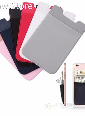 Wallet-Case Sticker Card-Holder Pocket Cell-Phone Adhesive C