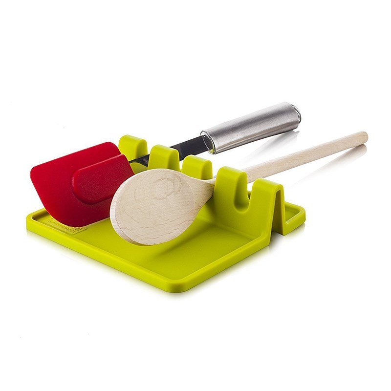 Silicone Spoon Rest Holder Support Spoon Stove Organizer Too