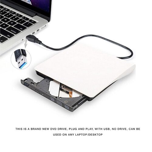 External DVD Drive USB 3.0 Portable CD DVD RW Drive Writer B