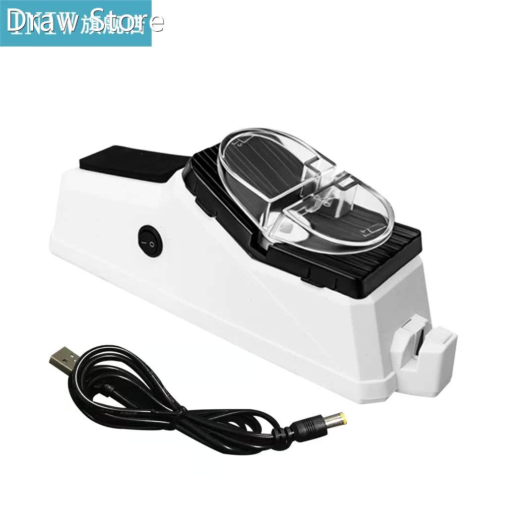 Sharpener USB Electric Whetstone Plastic Household Grinding