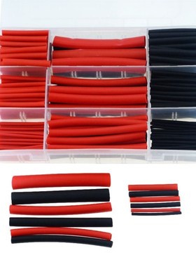 270PCS 31 With Glue Dual Wall PE Heat Shrinkable Tube Shrin