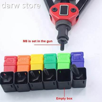 B-606 Double Handle Manual Putl Nult RivetNut1 Tool Pull  Mo