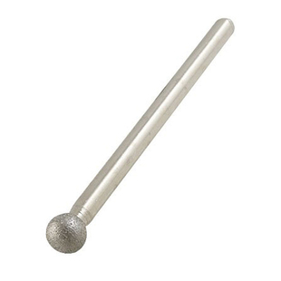 10 Pcs 5mm Ball Nose 3mm Shank Diamond Mounted Point Grindin