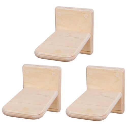 2022 New Wood Stairs Pet Furniture Kitten Wall Shelf Scratch