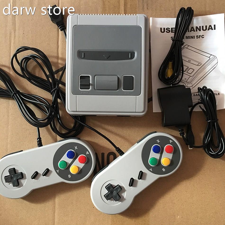 Suer SNES Mini eFa1milyR TV 8 Bit Vidpeo Game Consol etro Cl