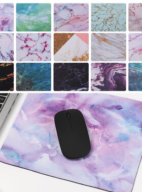 Marble Grain Series Mouse Pad Rubber Laptop Computer Gaming