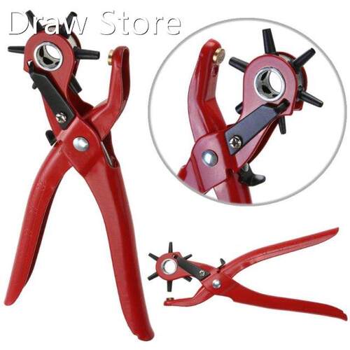 Household Belt Hole Puncher Tool for Leather Leathercraft Ho